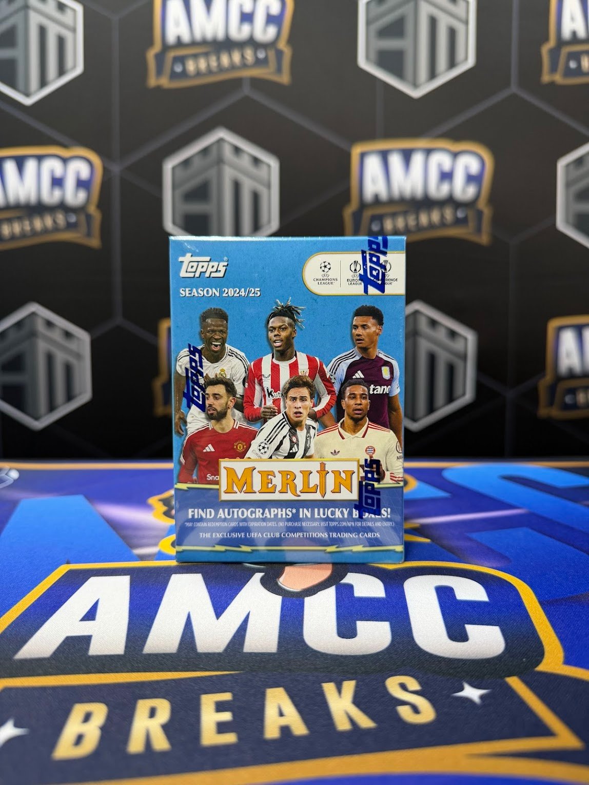 Topps Chrome Merlin UCC 2024-25 Blaster Box