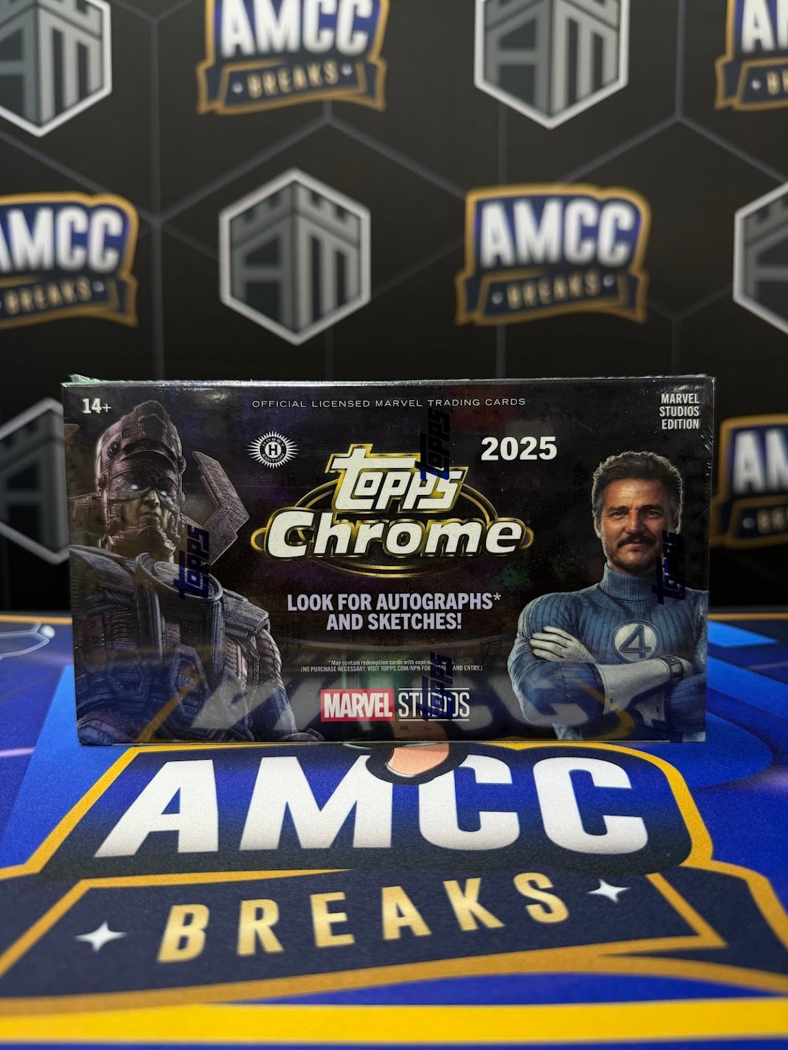 Topps Marvel Studios Chrome 2025 Hobby Box