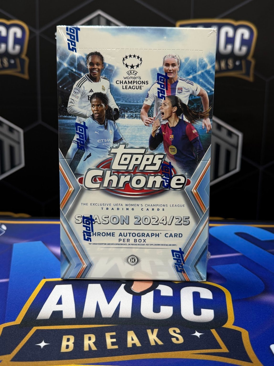 Topps Chrome UEFA Womens Champions League 2024-25 Hobby Box