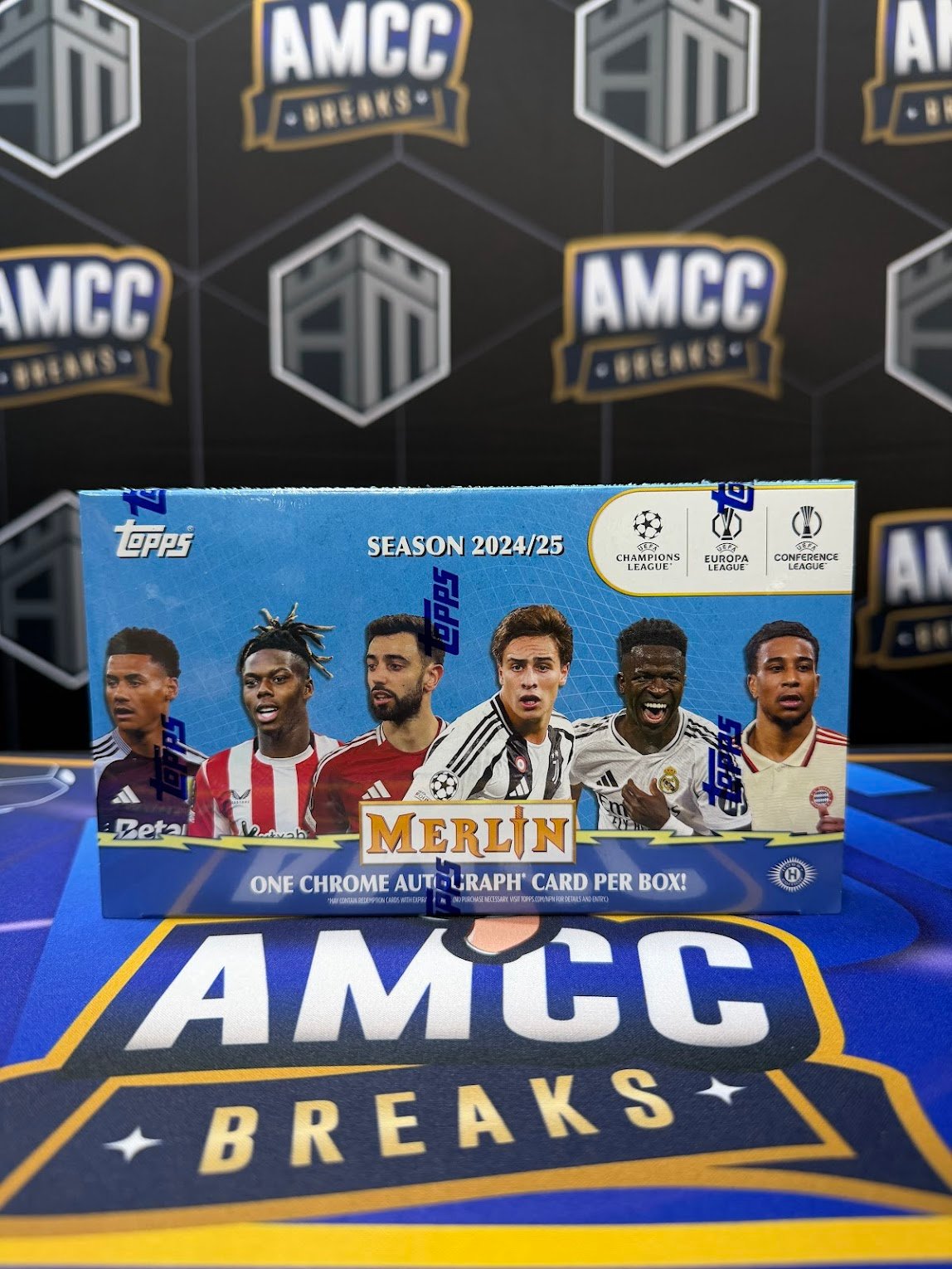Topps Chrome Merlin UCC 2024-25 Hobby Box